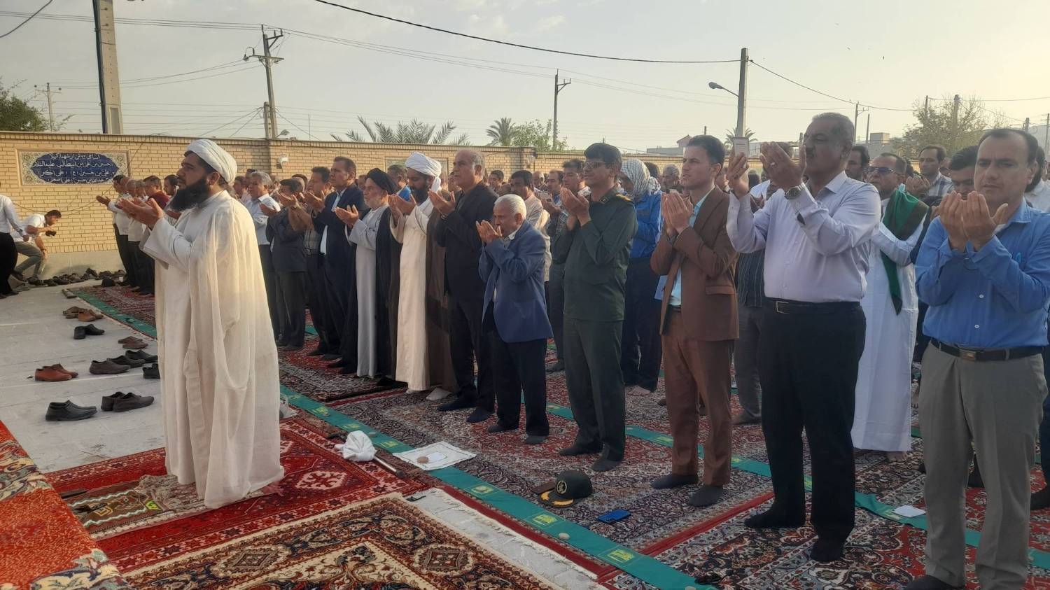 نماز عید فطر در شهر کاکی