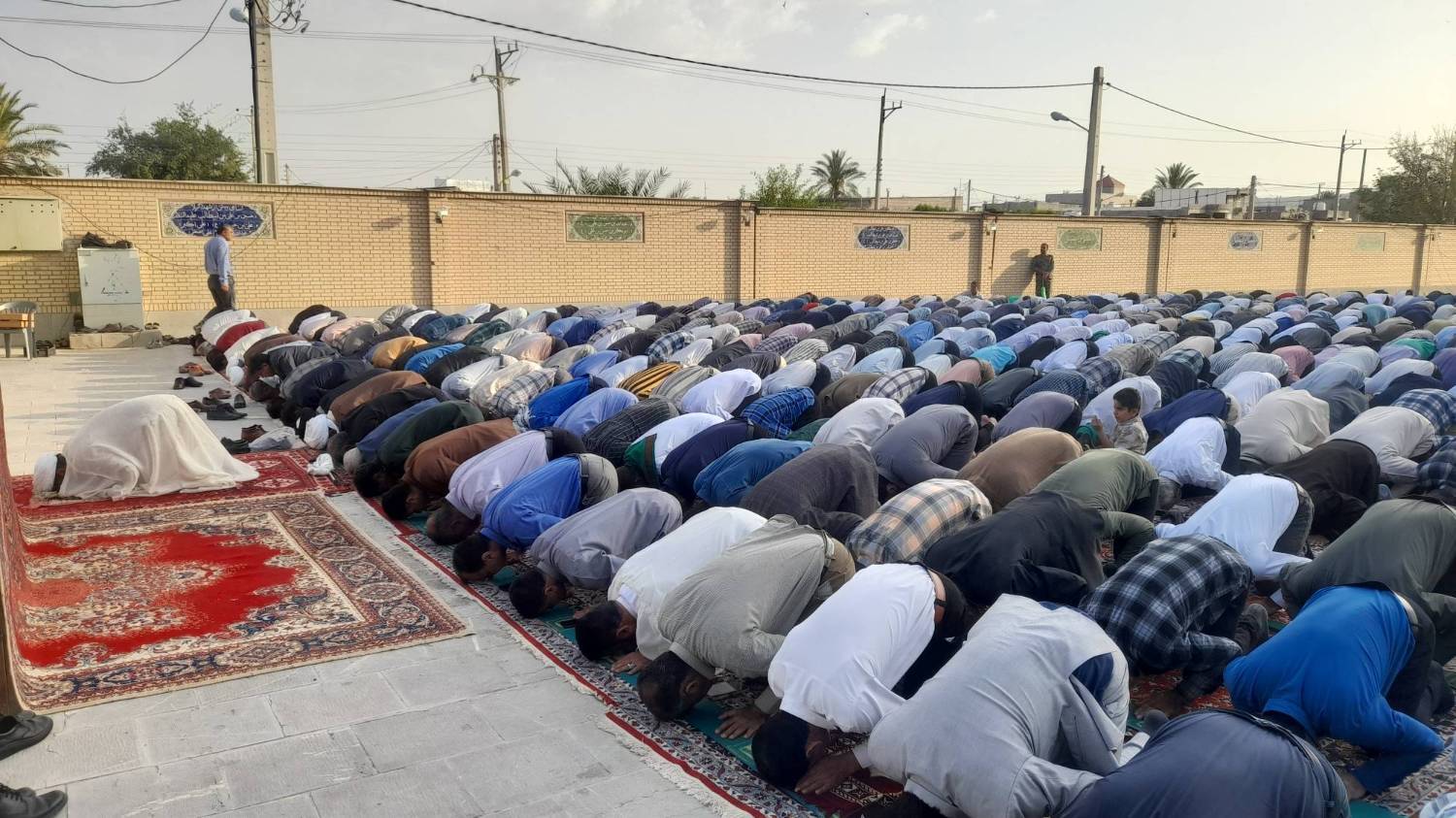اقامه نماز عید فطر در شهر کاکی