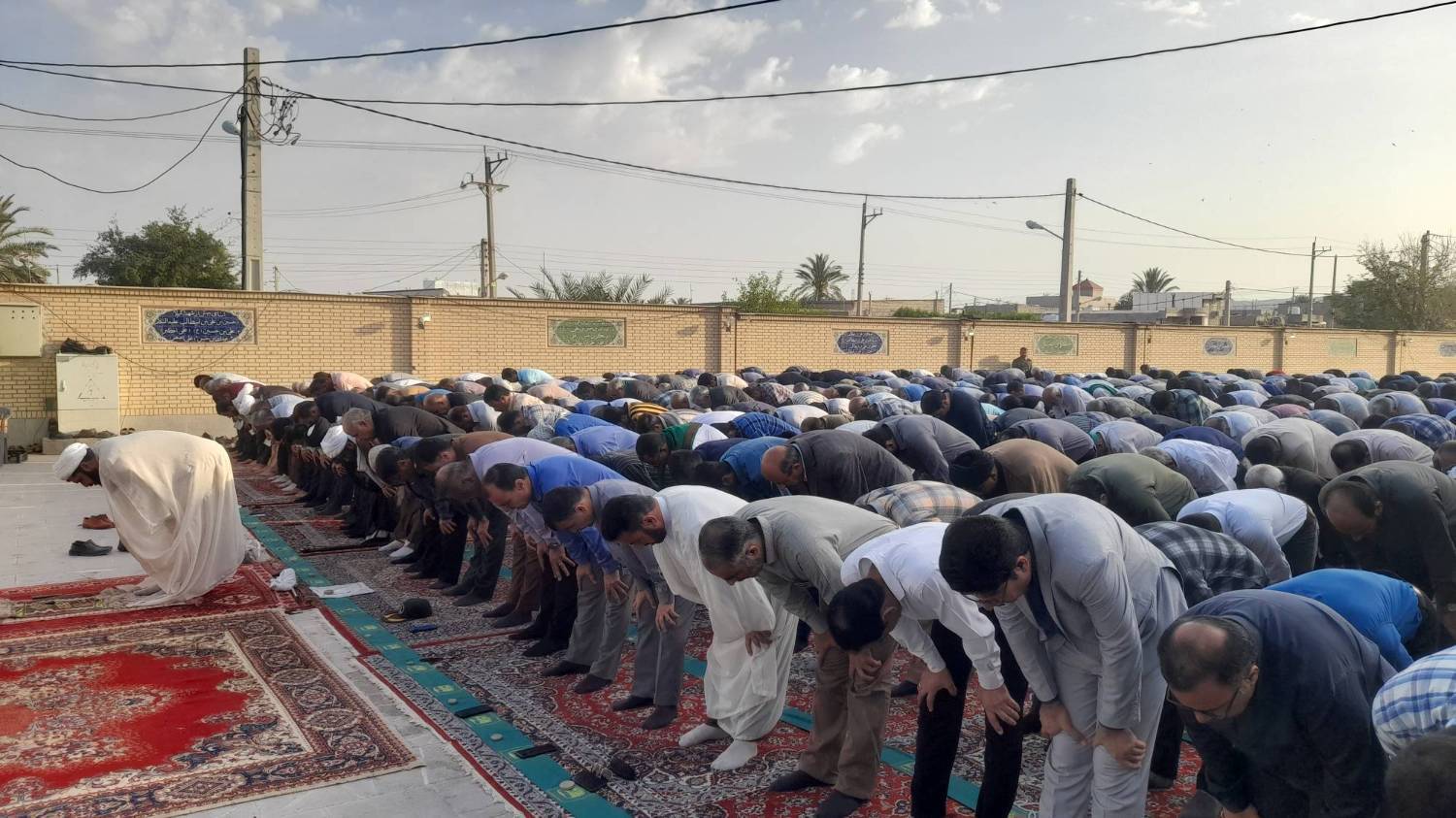 نماز عید فطر در شهر کاکی