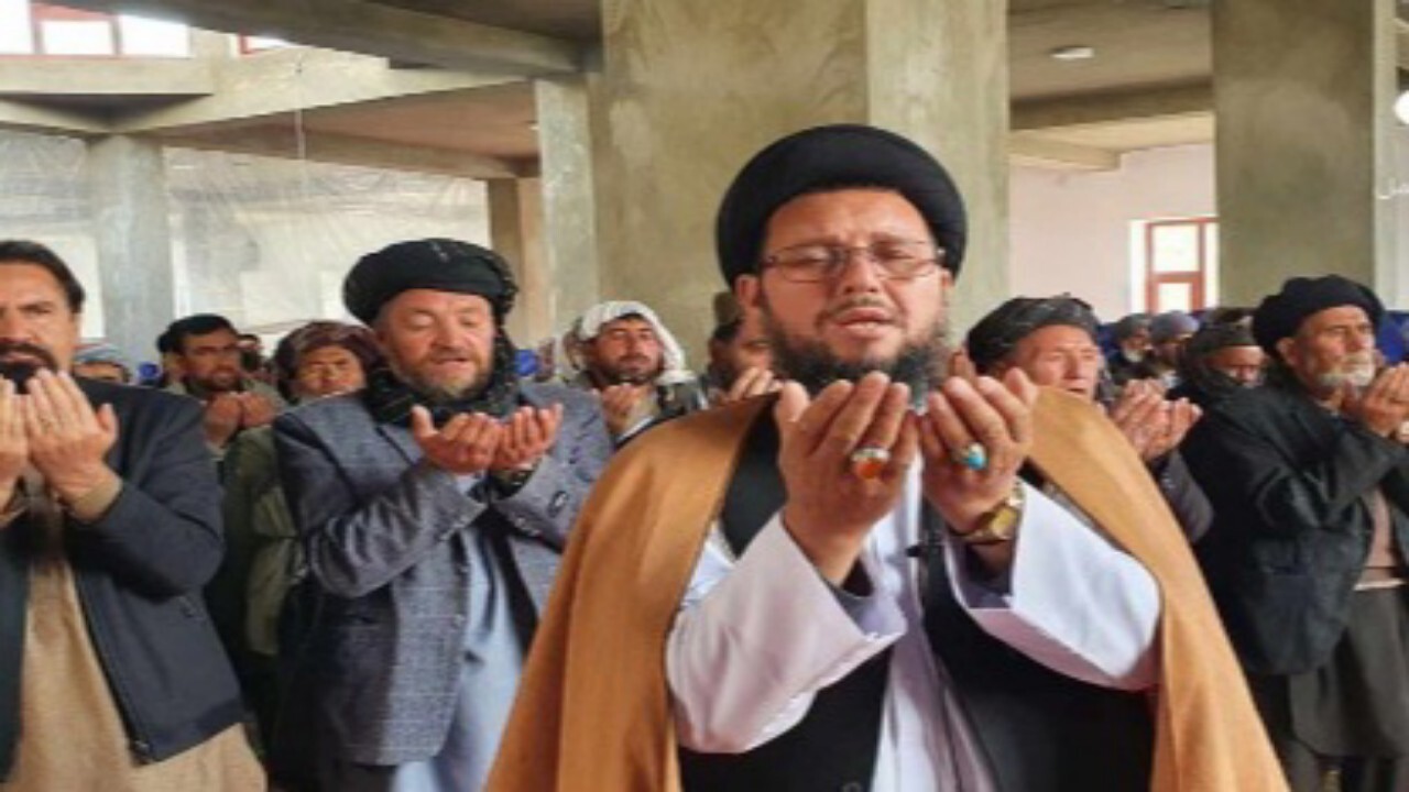 اقامه نماز عید فطر در افغانستان + تصاویر