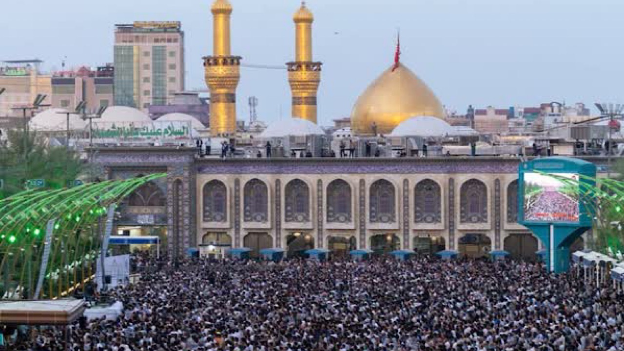 نماز عید فطر در بین‌الحرمین برگزار شد + عکس