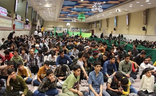 اجتماع هزار نفری کادر نوجوان کانون&zwnj;های مساجد قم برگزار شد