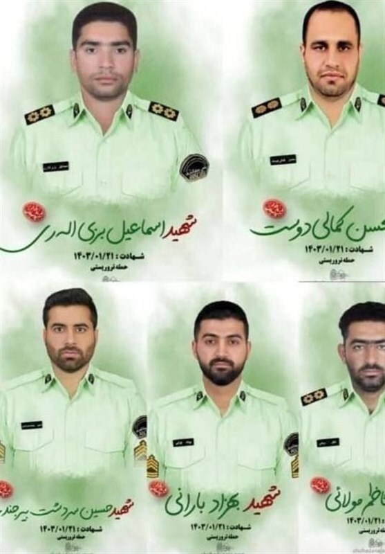 آغاز مراسم تشییع پیکر ۵ شهید حادثه تروریستی در زابل