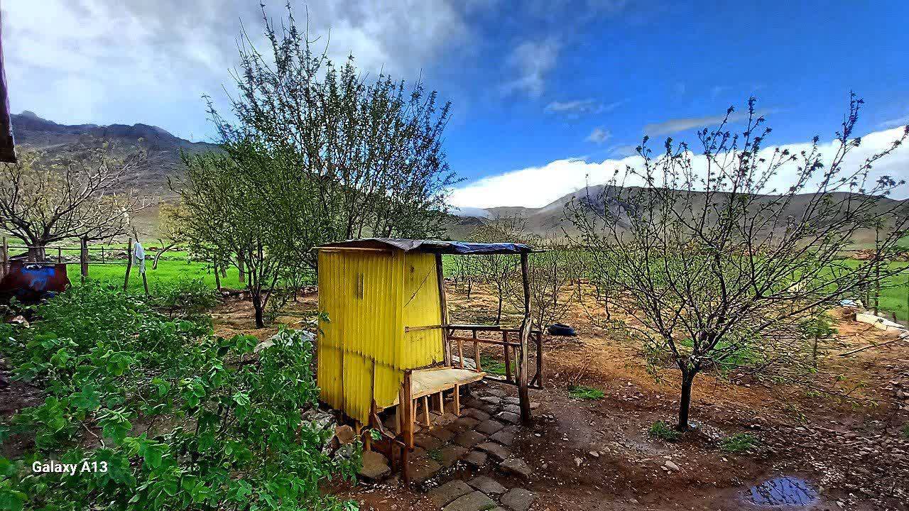 آسمان پاک روستای حصار در کنگاور آسمان پاک روستای حصار در کنگاور