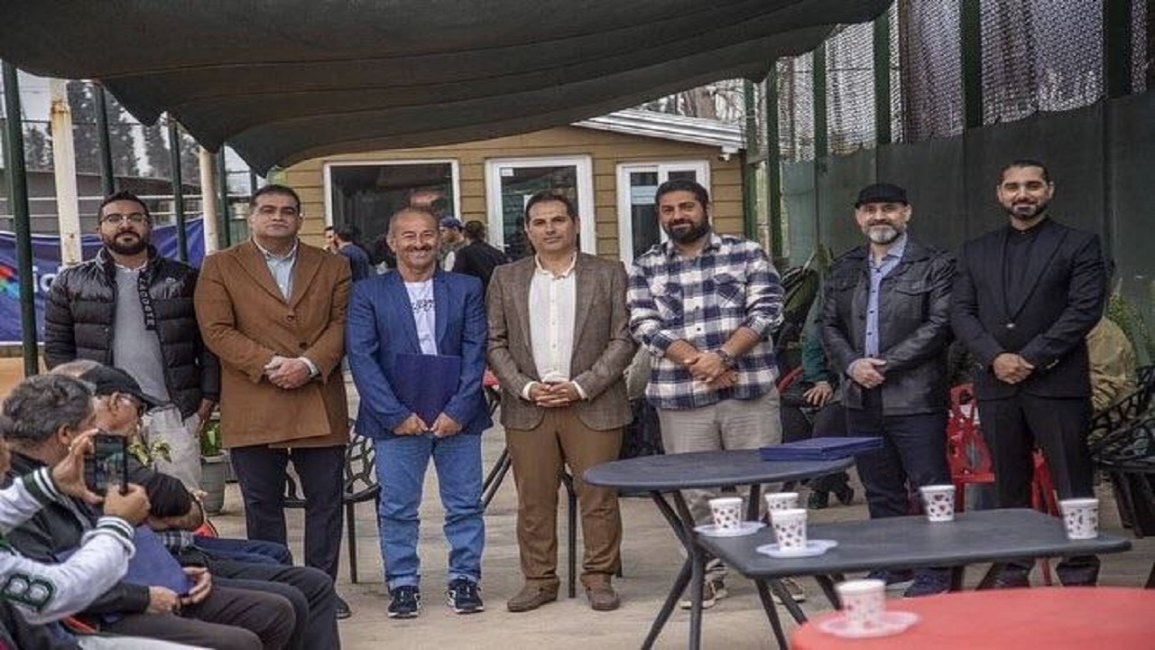 تجلیل از پیشکسوتان تنیس مازندران