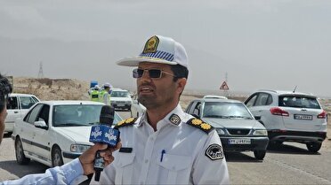 محور گردشگری خرو شهرستان طبس مسدود شد