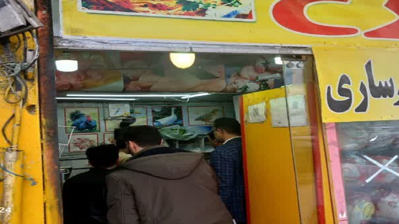 شناسایی ۵ واحد صنفی متخلف عرضه گوشت مرغ در ساری