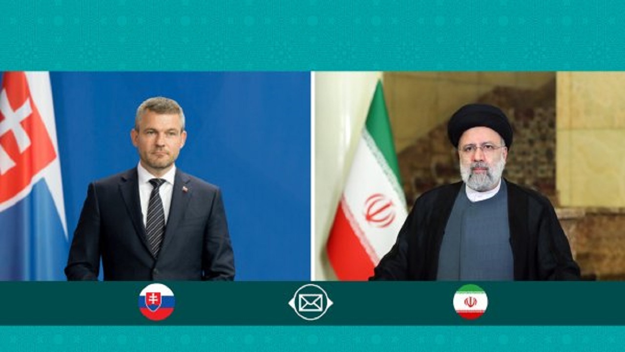 رئیسی انتخاب رئیس‌جمهور جدید اسلواکی را تبریک گفت