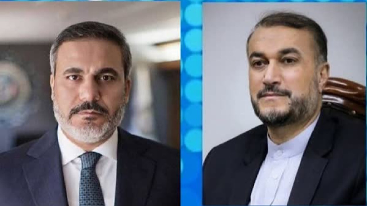 رایزنی فیدان با امیرعبداللهیان درباره حملات ایران به اسرائیل