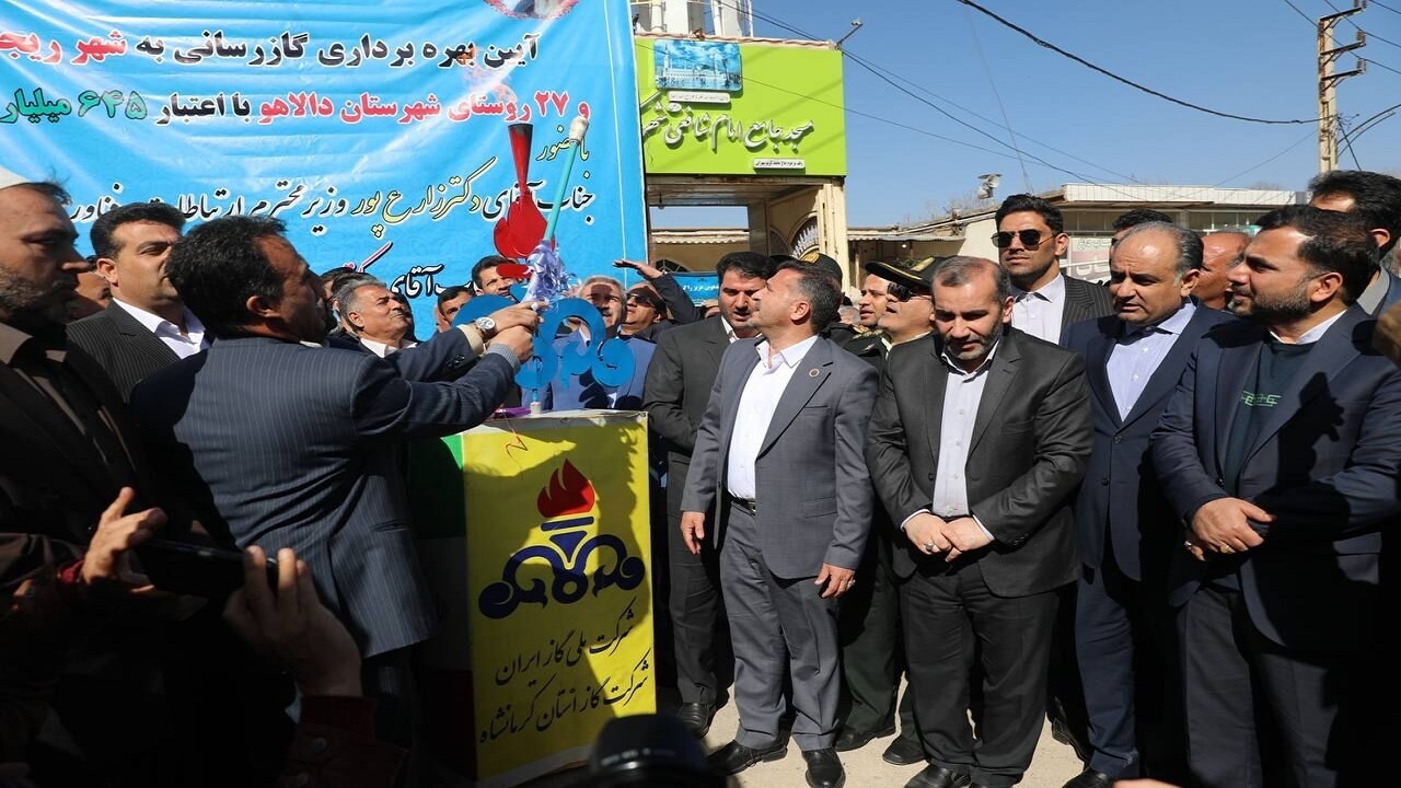 برخورداری ۲۷ هزار و ۷۲۱ مشترک جدید از نعمت گاز طبیعی