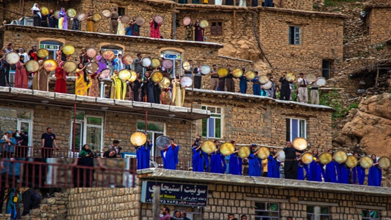 پالنگان میزبان نوای هزار دف
