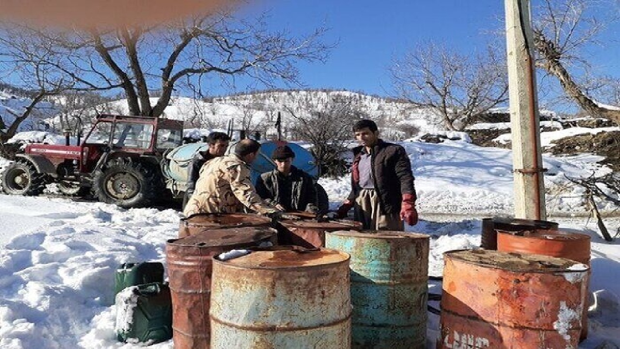 ۵۲ میلیون و ۸۸۵ هزار لیتر سوخت در روستا‌های لرستان توزیع شد
