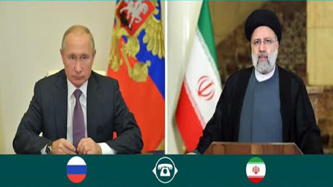 گفت‌وگوی تلفنی رئیسی و پوتین