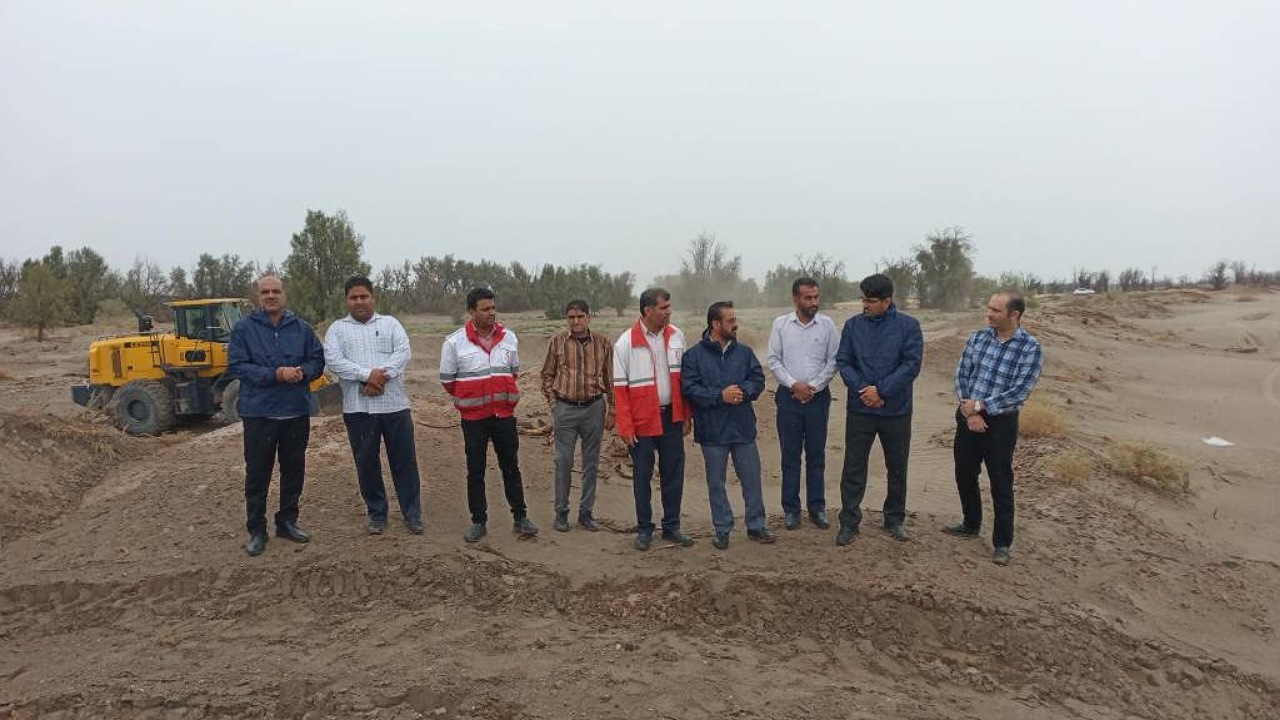 موج سنگین سامانه بارشی در بخش نگین کویر