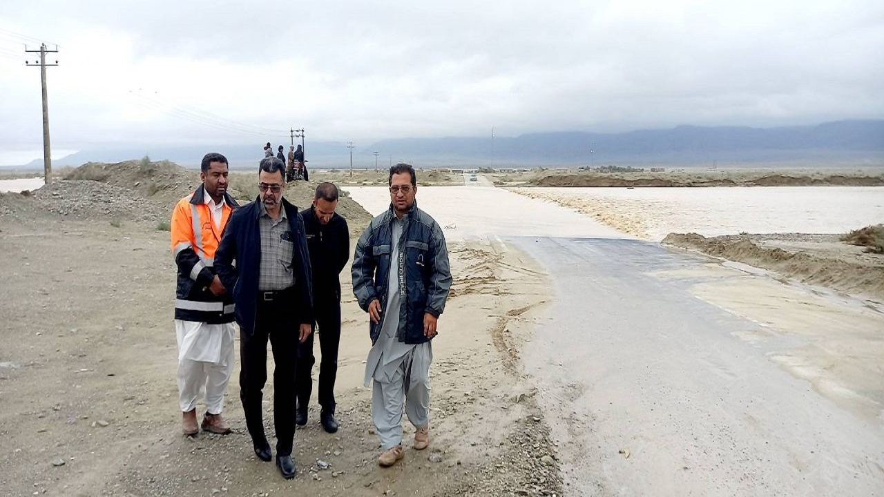 انسداد ۲۰ محور روستایی در شمال سیستان و بلوچستان براثر بارندگی های سیل آسا