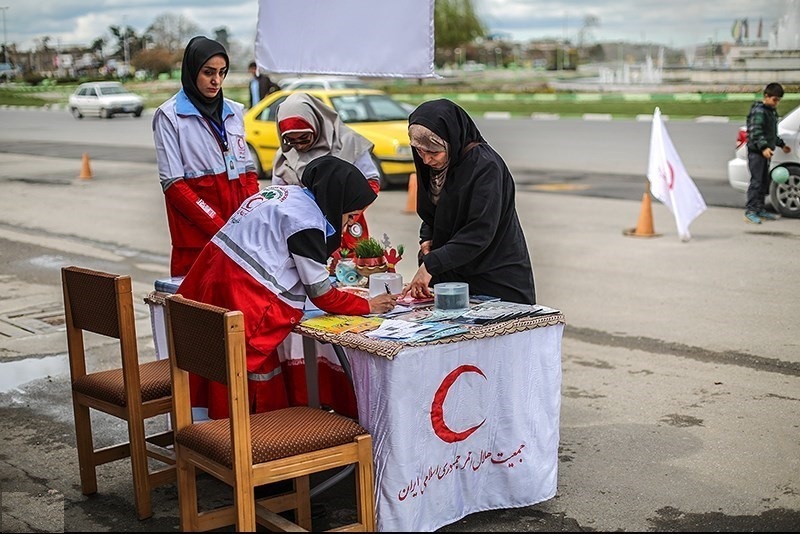 ارائه خدمات هلال احمر اردبیل به ۲۰۱۰ نفر در طرح خدمات بشردوستانه‌