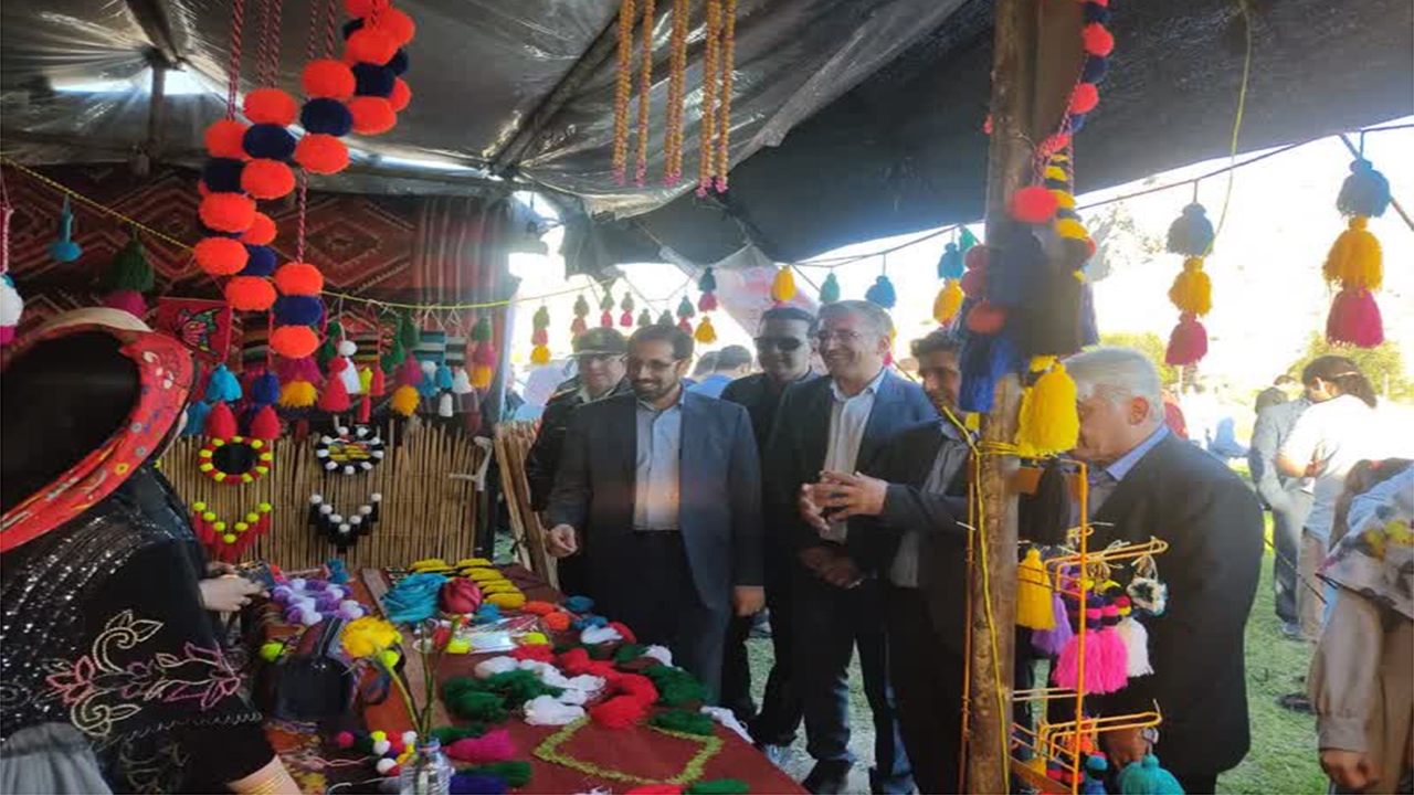 سیاه‌چادر‌های عشایری در شهر جهانی بیشاپور برپا شد