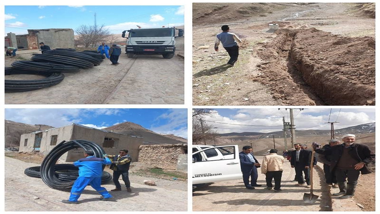اصلاح ۳۲۸ کیلومتر خطوط انتقال شبکه توزیع آب در خراسان شمالی