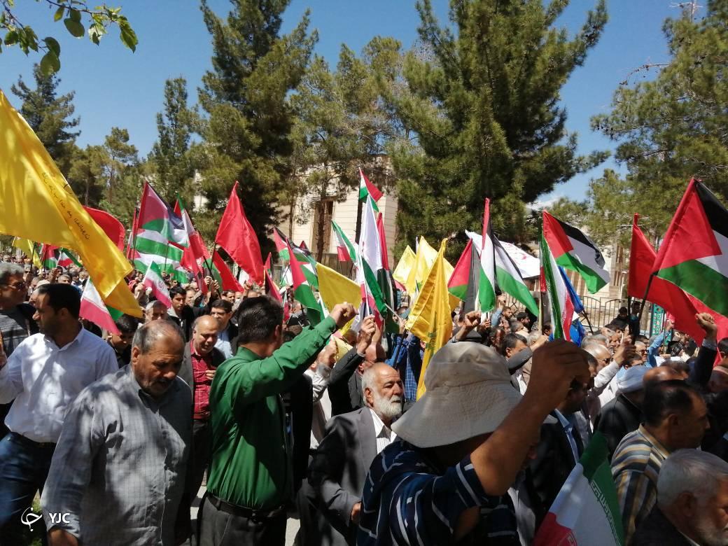 برگزاری راهپیمایی ضدصهیونیستی در کرمان