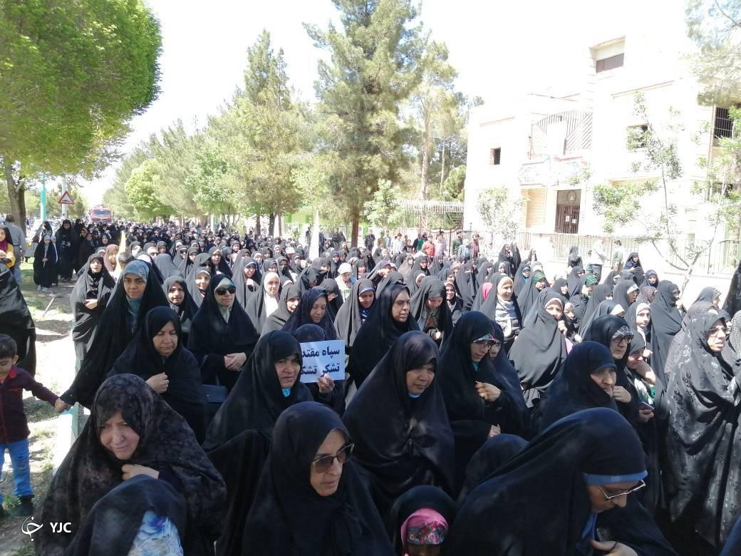 برگزاری راهپیمایی ضدصهیونیستی در کرمان