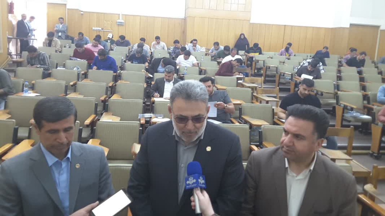 آزمون استخدام پیمانی متمرکز سازمان تامین اجتماعی در فارس برگزار شد