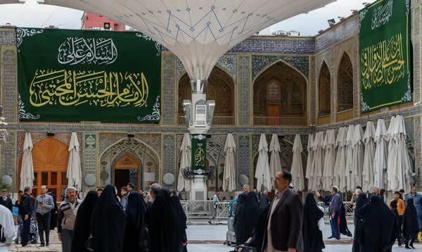 حرم علوی آماده برپایی جشن میلاد امام حسن مجتبی (ع)