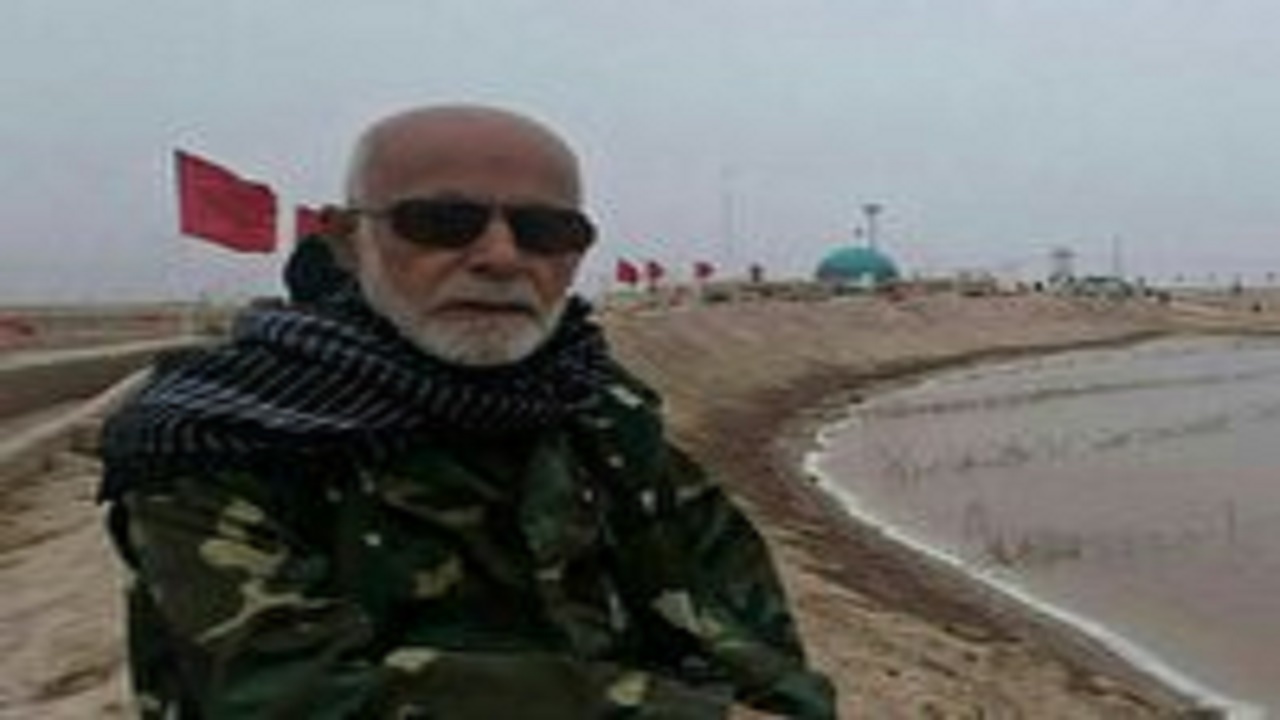 حماسه خوان بهر فتح کربلا آسمانی شد + فیلم