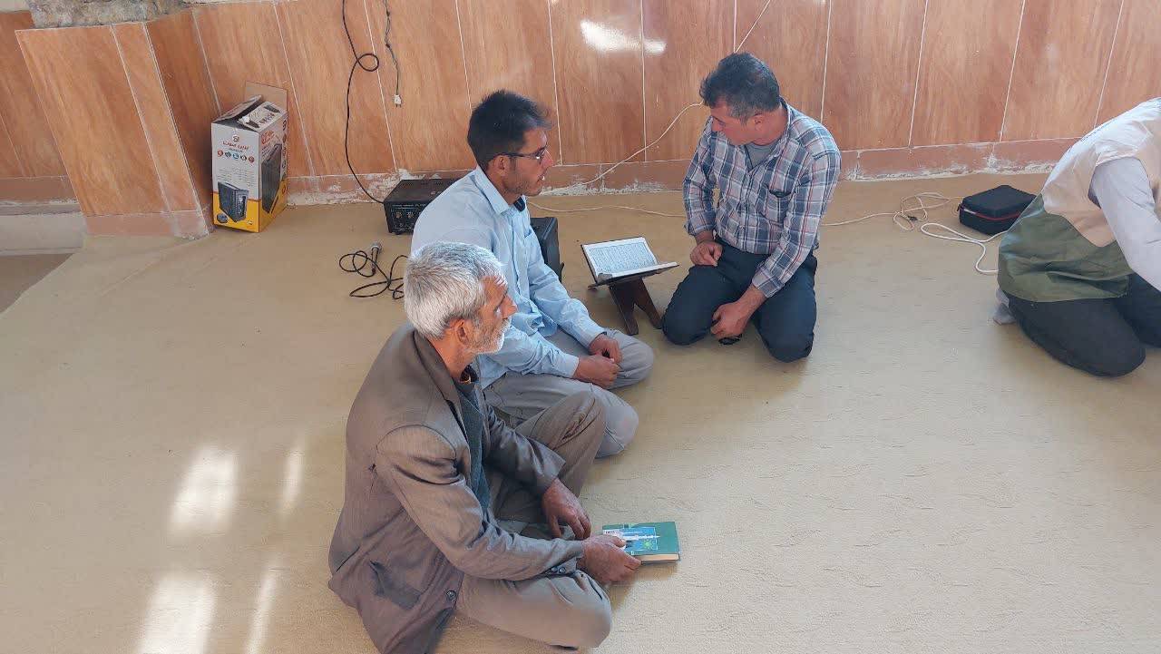 برپایی ایستگاه سلامت در روستای الیف