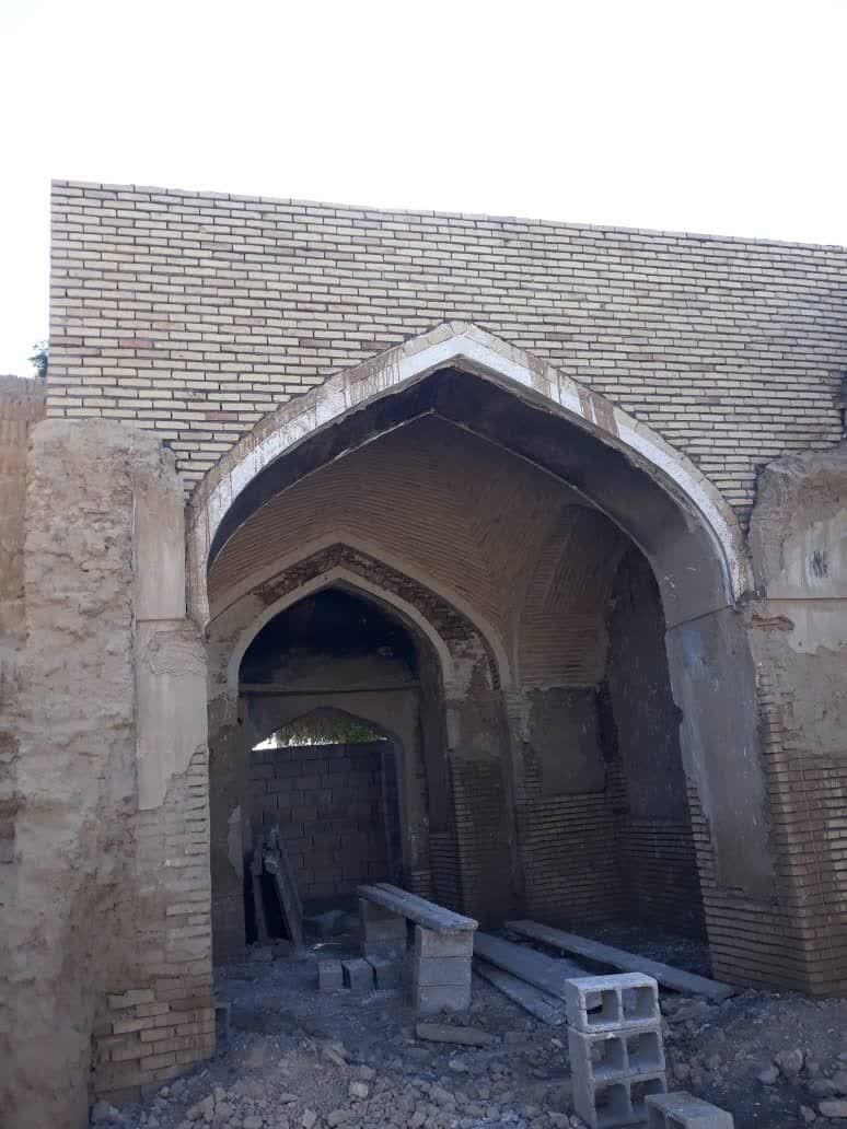 پایان فاز نخست مرمت قلعه تاریخی مجید خان گتوند