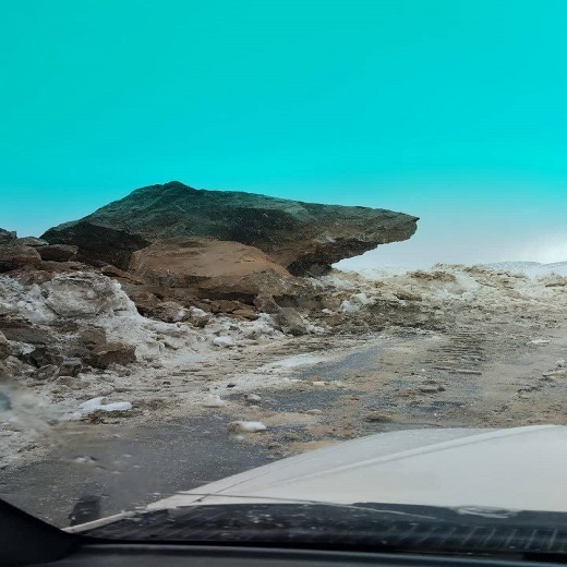حادثه در گردنه ژالانه سروآباد