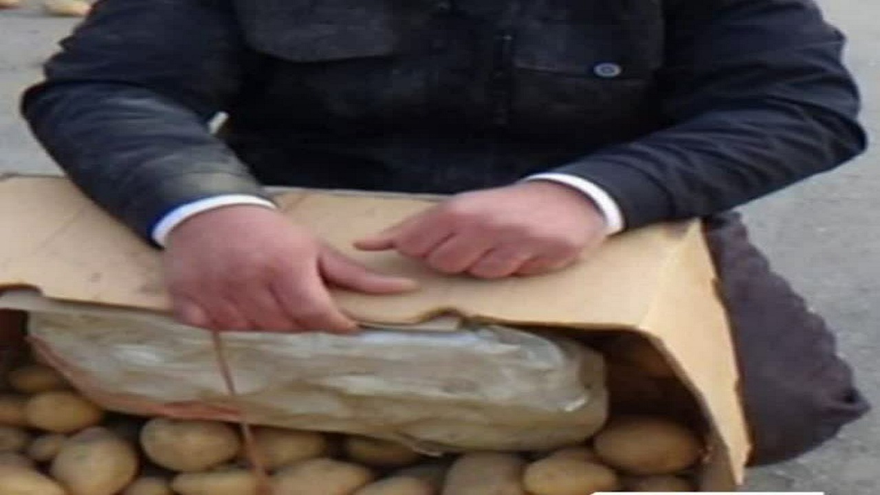 کشف تریاک در پوشش بار سیب زمینی در قم