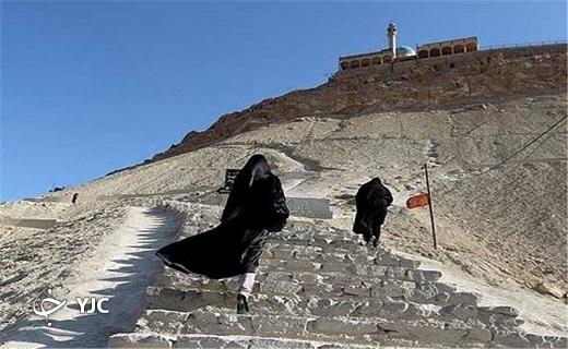 گذری بر نیایشگاه سه هزار ساله خضر نبی بر بام کویر قم