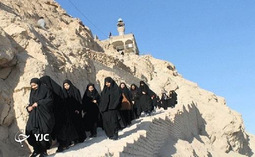 گذری بر نیایشگاه سه هزار ساله خضر نبی بر بام کویر قم