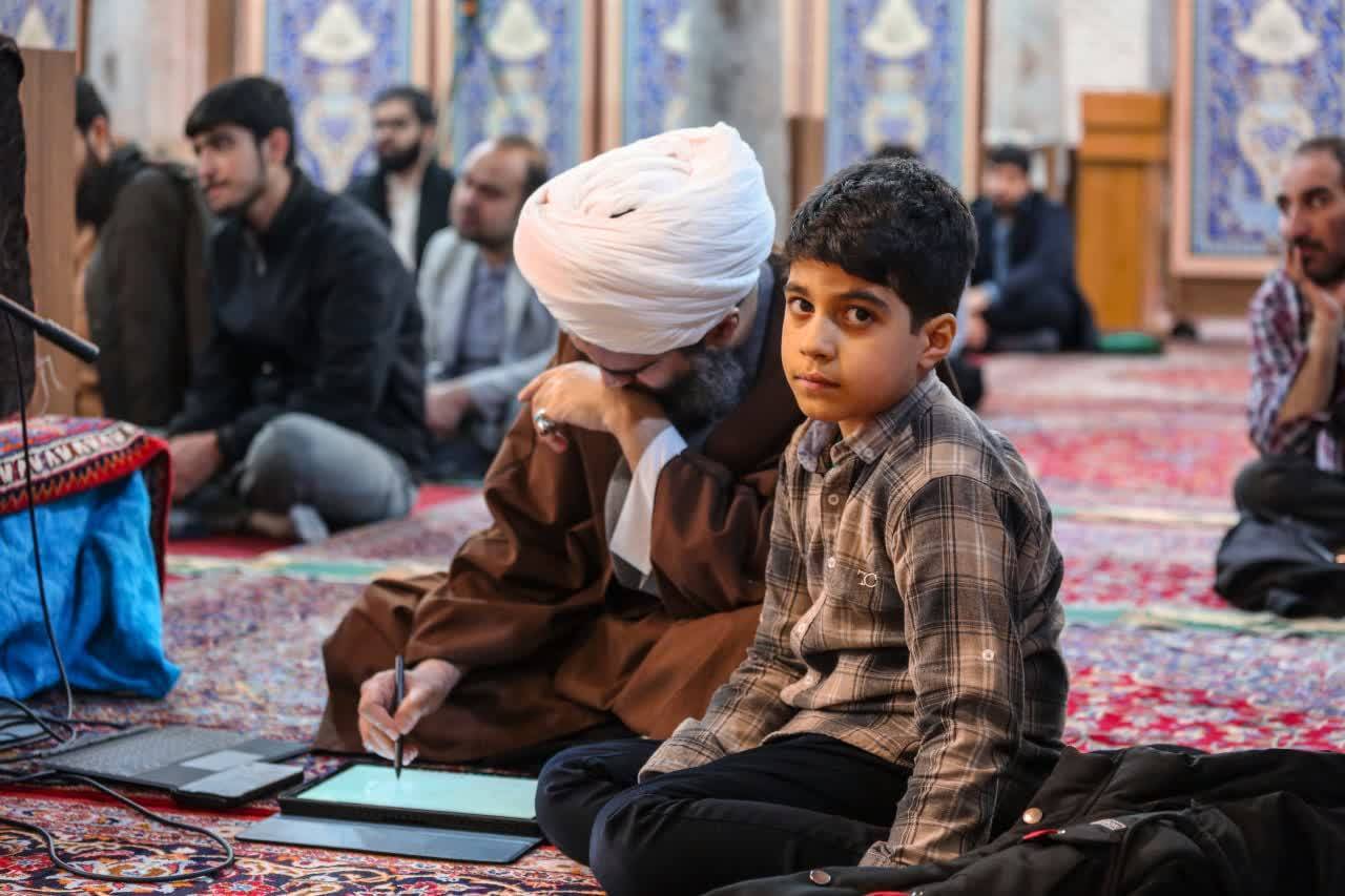 تدارکات مدرسه حوزه علمیه مروی در ایام ماه مبارک رمضان
