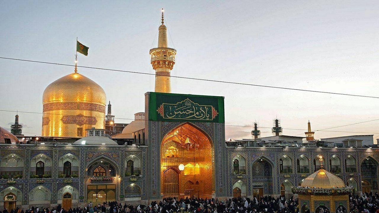 آمادگی حرم مطهر رضوی (ع) برای برگزاری جشن میلاد امام مجتبی (ع)