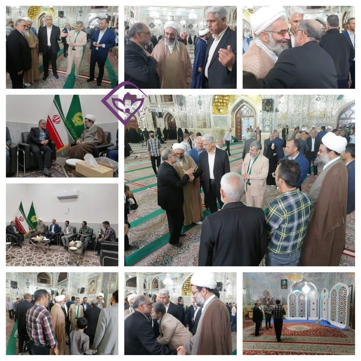 دیدار نوروزی و رمضانی مدیرکل صدا و سیمای خراسان جنوبی با عوامل برنامه‌های ویژه رمضان در طبس