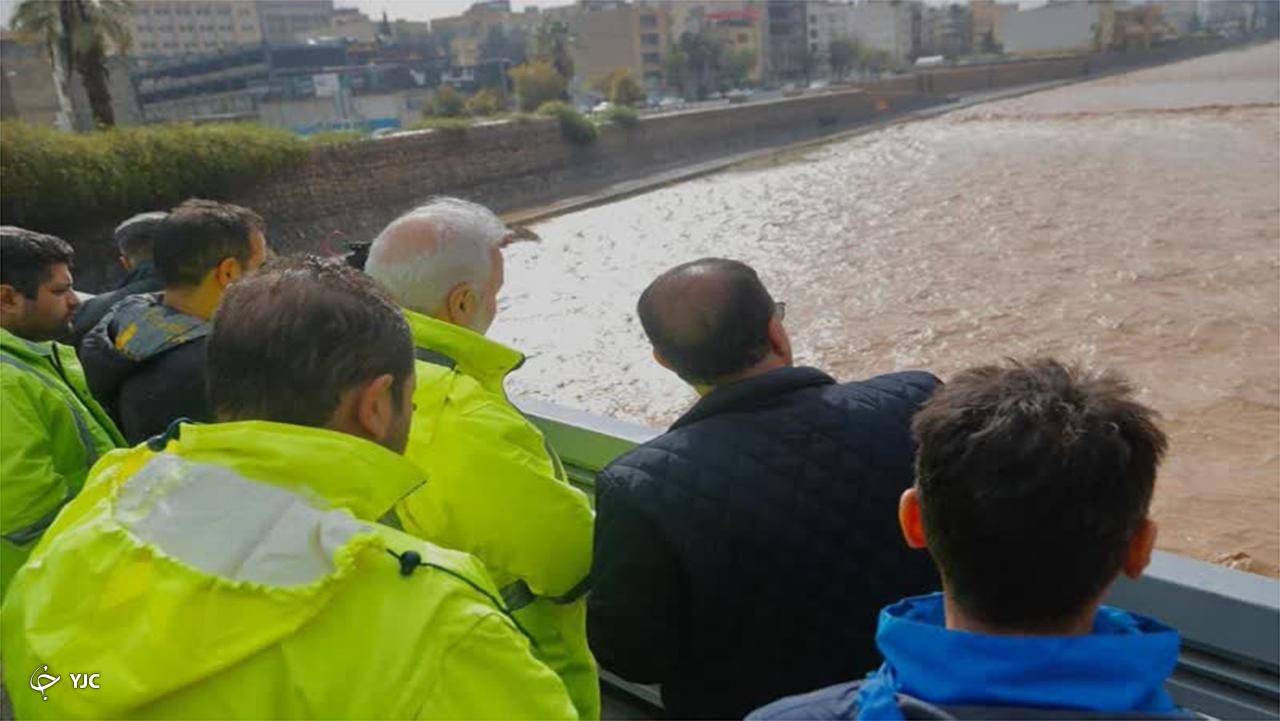کنارگذر‌های رودخانه خشک شیراز تا اطلاع ثانوی مسدود است