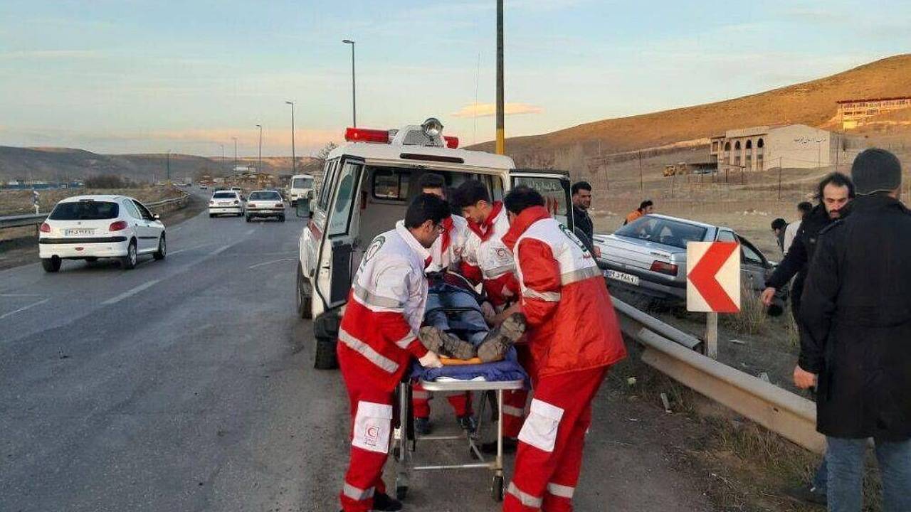 تصادف، جان ۳ نفر را در کرمان گرفت