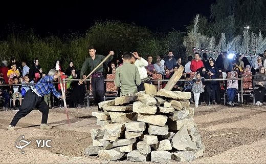 درخشش آیین دوستی با اقوام ایرانی در نوروزگاه آبشار بافق