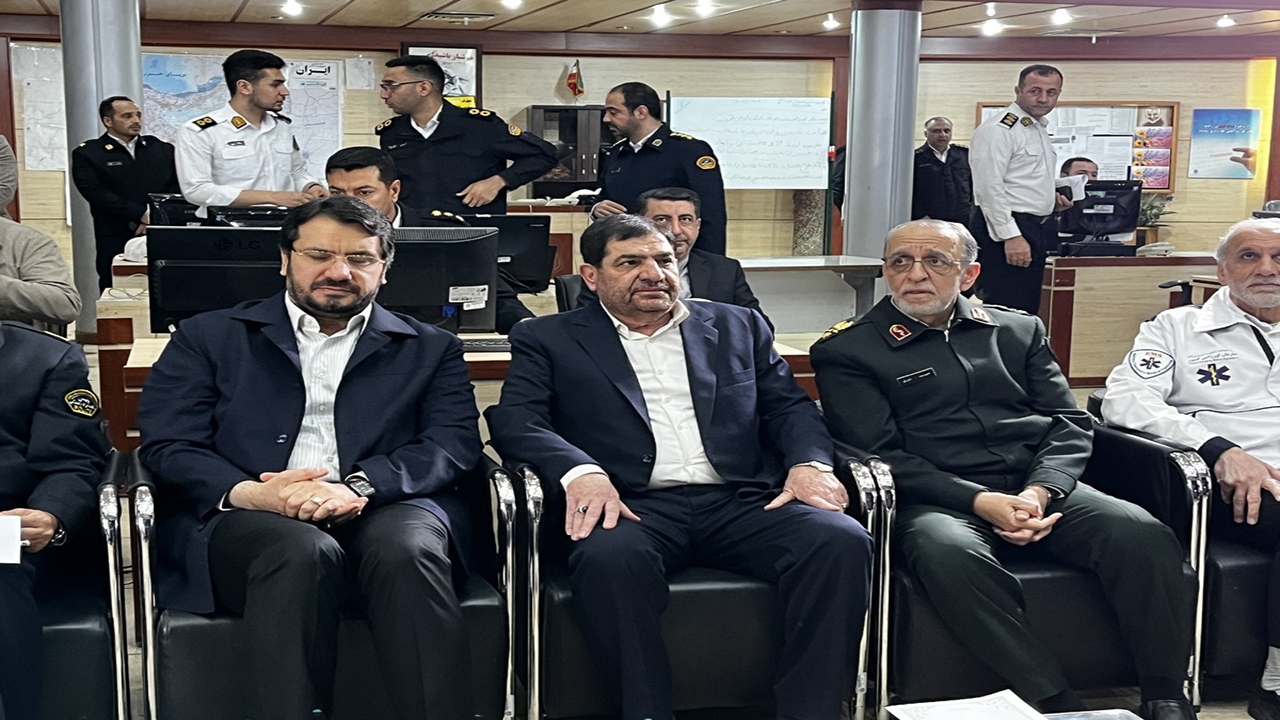 بازدید معاون اول رییس جمهور از ستاد پلیس راهور فراجا