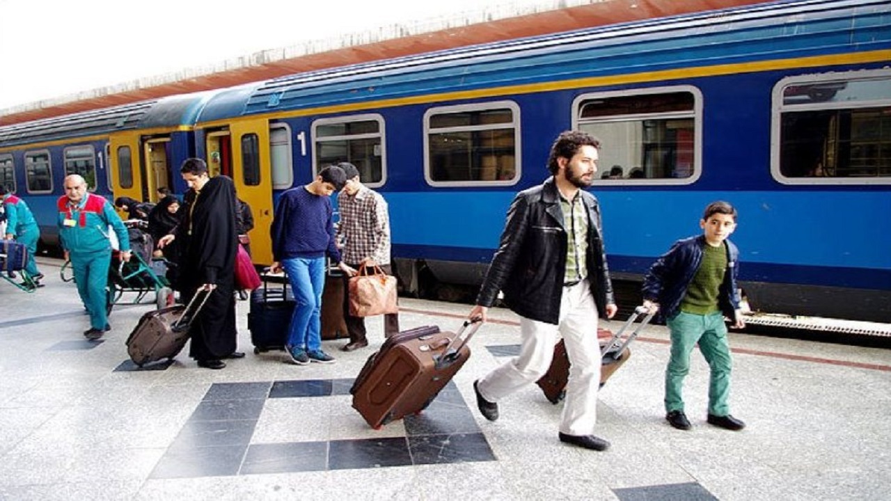 قطارهای نوروزی در مسیر مشهد چهار رام افزایش یافته است
