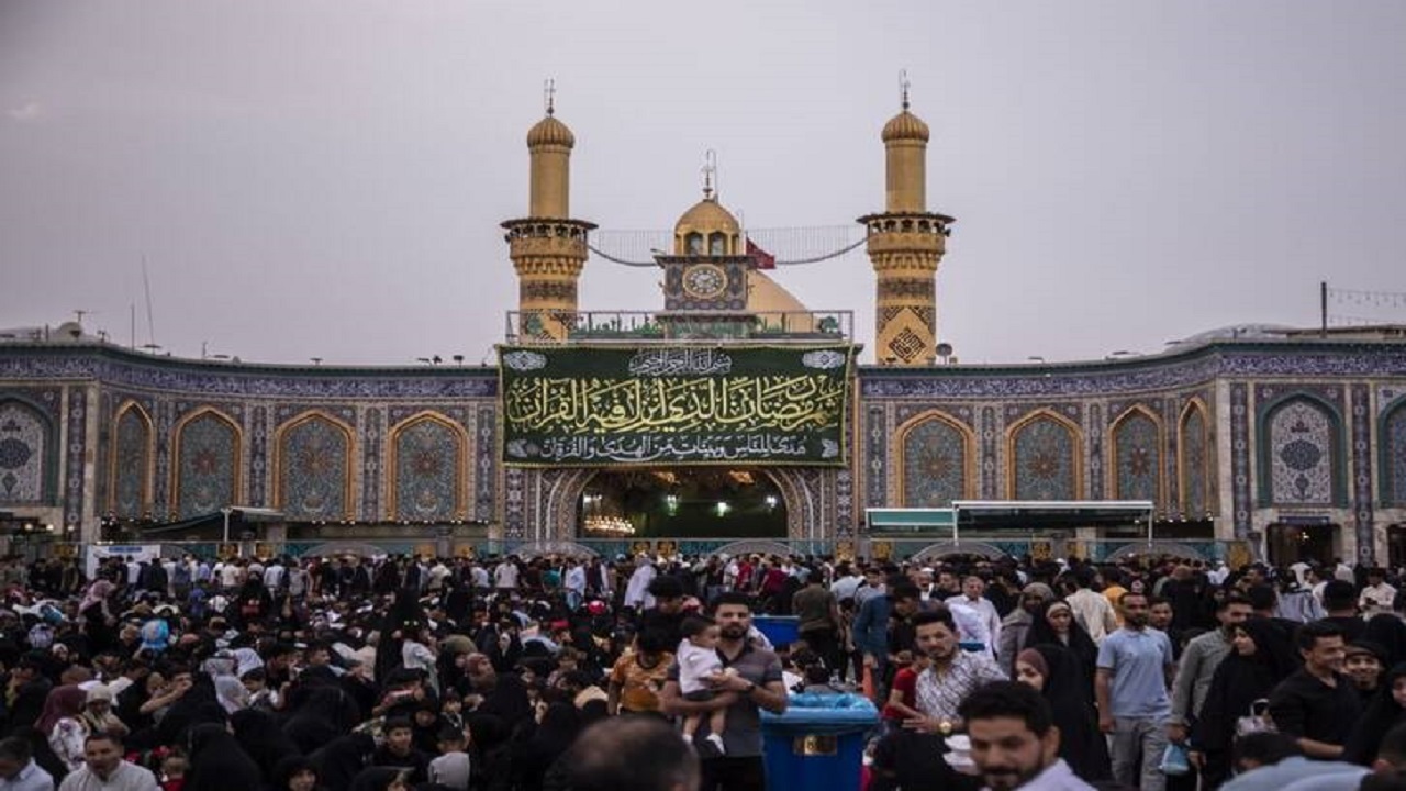 حال و هوای کربلای معلی در ماه مبارک رمضان + تصاویر