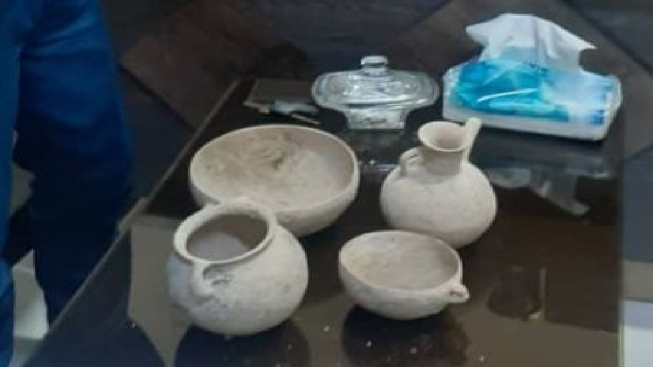 کشف اشياء عتيقه در رودبار