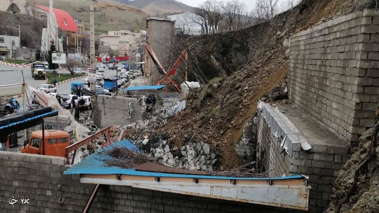 رانش زمین در سردشت خسارت برجای گذاشت