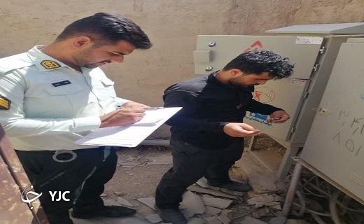 جلوگیری از اضافه برداشت بیش از ۲ میلیون و ۳۵۰ هزار متر مکعب آب + عکس
