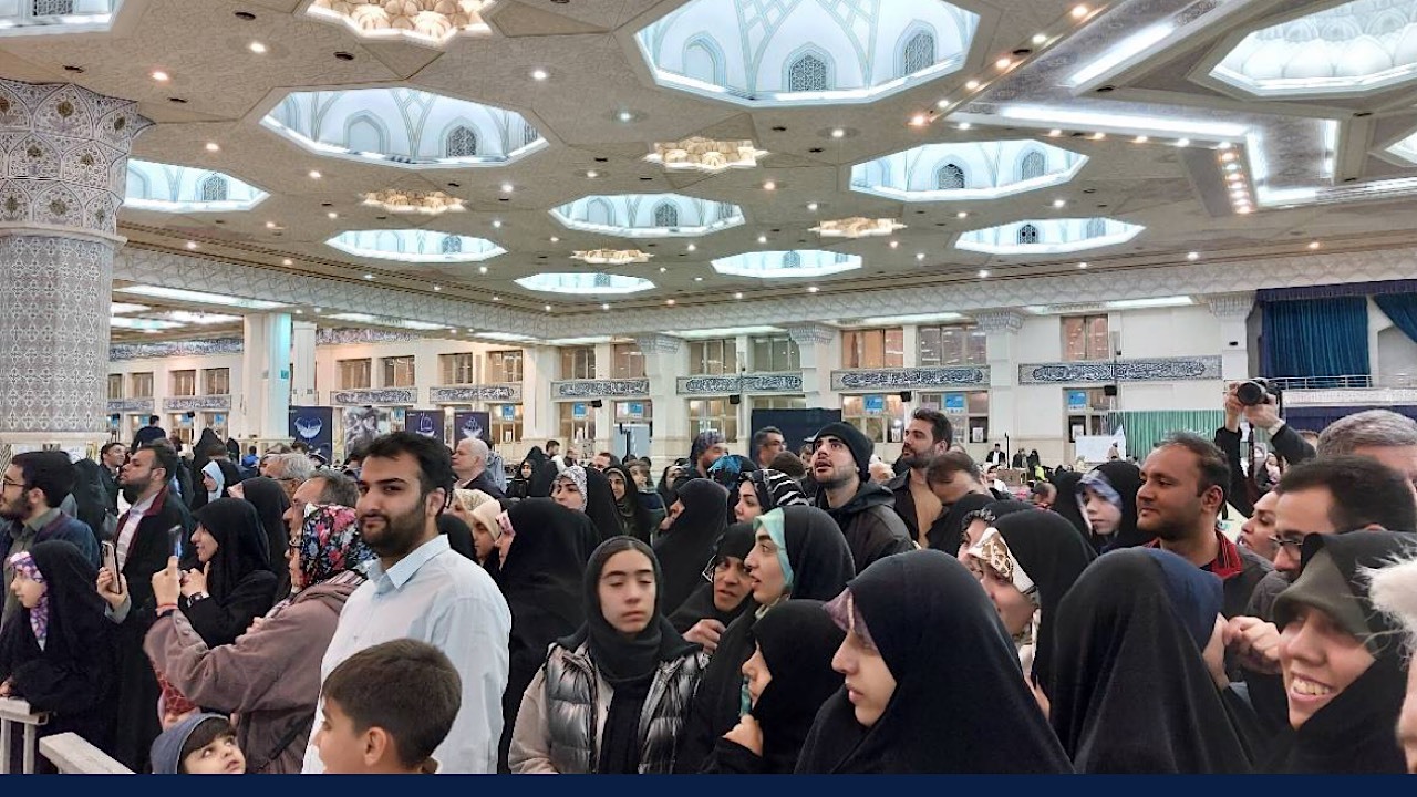 مهمانی زوج&zwnj;های جوان در مصلی امام خمینی (ره)