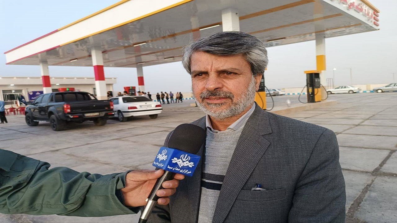 جایگاه عرضه سوخت مشهدی منصوری در منطقه زاهدان به بهره برداری رسید