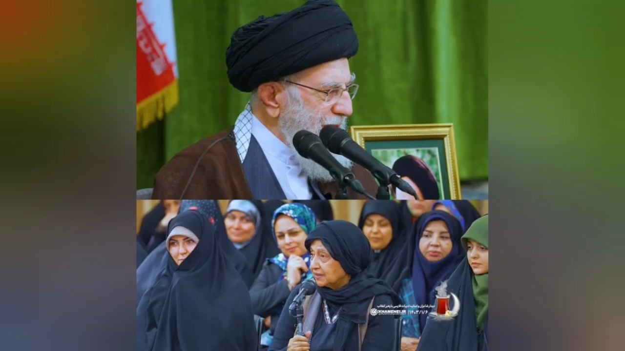 آرزوی بانوی شاعر هندوستانی در دیدار با رهبر انقلاب برآورده شد + فیلم