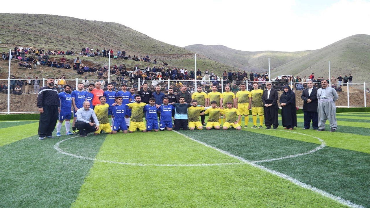 آغاز مسابقات فوتبال جام روستایی کوماسی مریوان