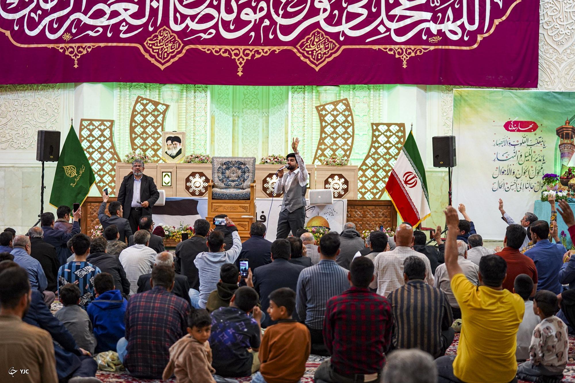 جشن میلاد کریم اهل‌بیت در سومین حرم اهل‌بیت + تصاویر